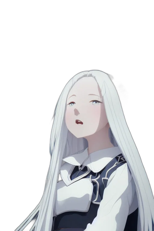 face, robot, hair, dress transparent PNG cut-out