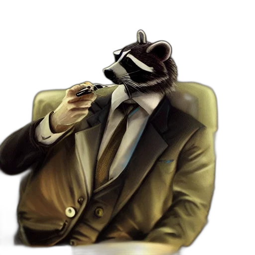 jacket, staff, mask, animal transparent PNG cut-out