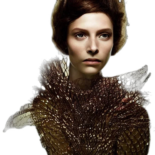 crown, dress, jewelry, hair, photorealistic, concept art, fantasy art, earth tones transparent PNG cut-out