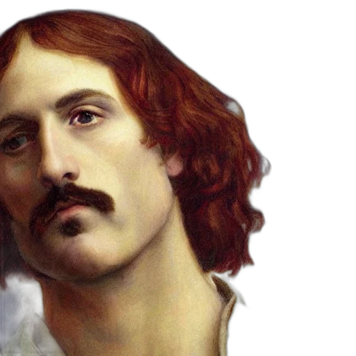 face, photorealistic, oil painting, pre-raphaelite, painting, phil transparent PNG cut-out