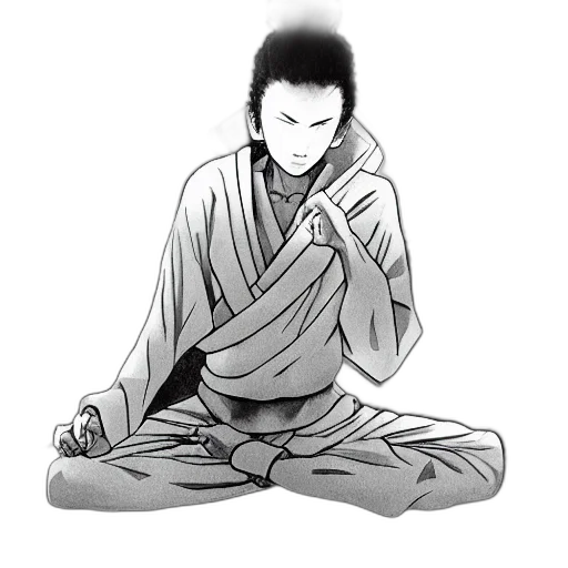 jacket, staff, sword, concept art transparent PNG cut-out
