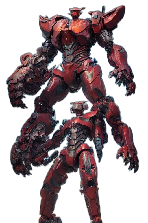 robot, creature, weapon, concept art transparent PNG cut-out