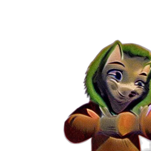 staff, jacket, animal, creature transparent PNG cut-out