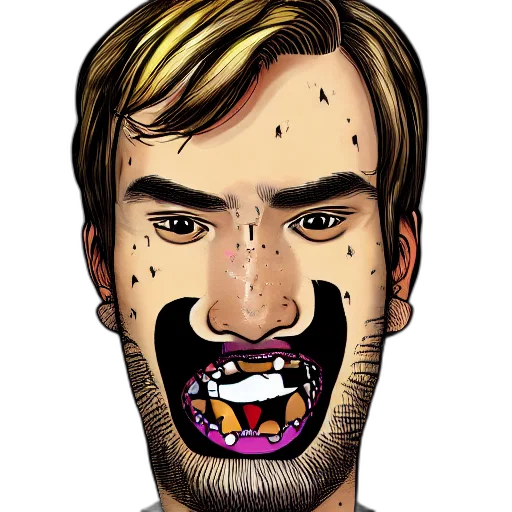 face, mask, creature, animal, cartoon, pixel art, comic book art, concept art transparent PNG cut-out