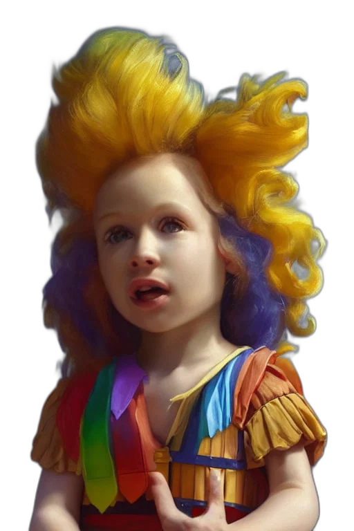 hair, face, crown, dress transparent PNG cut-out