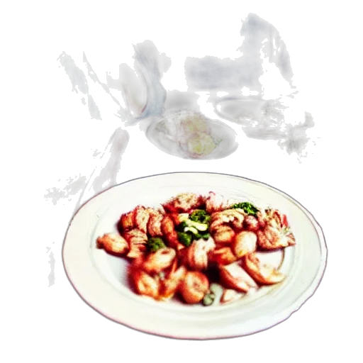 food, photorealistic, 3d render, concept art transparent PNG cut-out