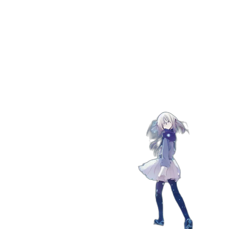 dress, robot, creature, staff transparent PNG cut-out