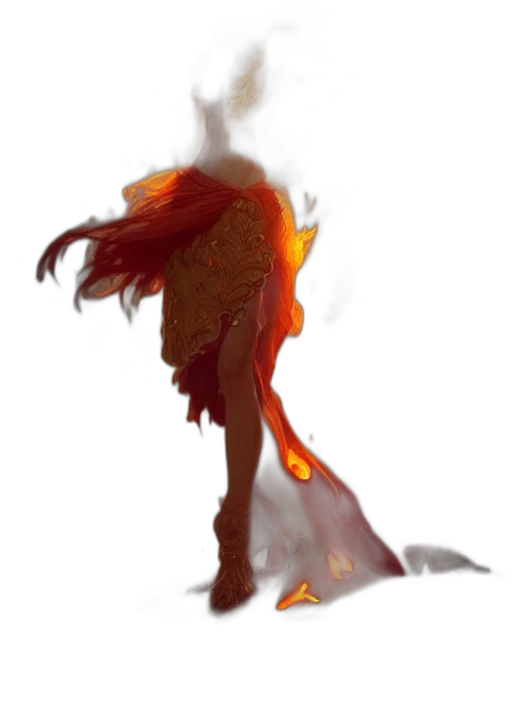 creature, dragon, staff, hair, concept art, fantasy art, watercolor, pixel art transparent PNG cut-out