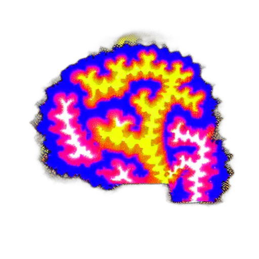 crown, flower, jacket, hair, 3d render, pixel art, vaporwave, neon transparent PNG cut-out
