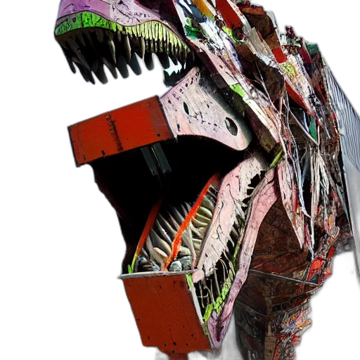 mask, dragon, face, robot transparent PNG cut-out