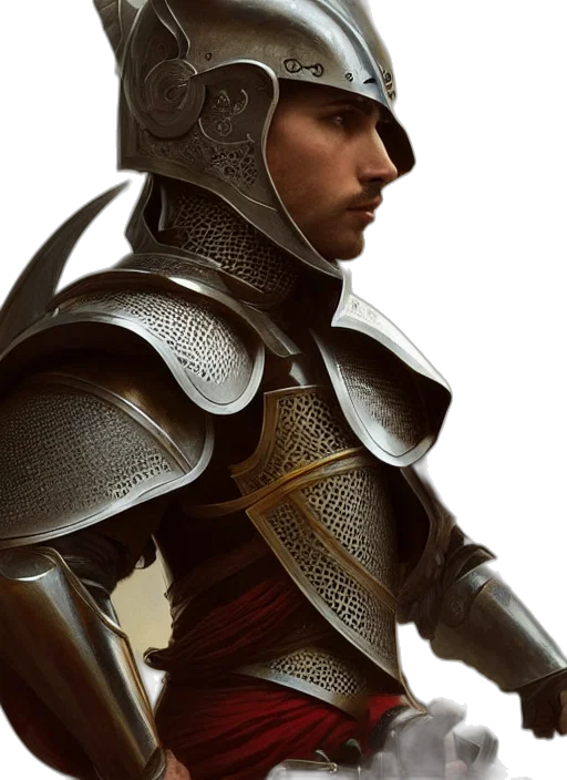 sword, weapon, face, crown, fantasy art, concept art, photorealistic, 3d render transparent PNG cut-out