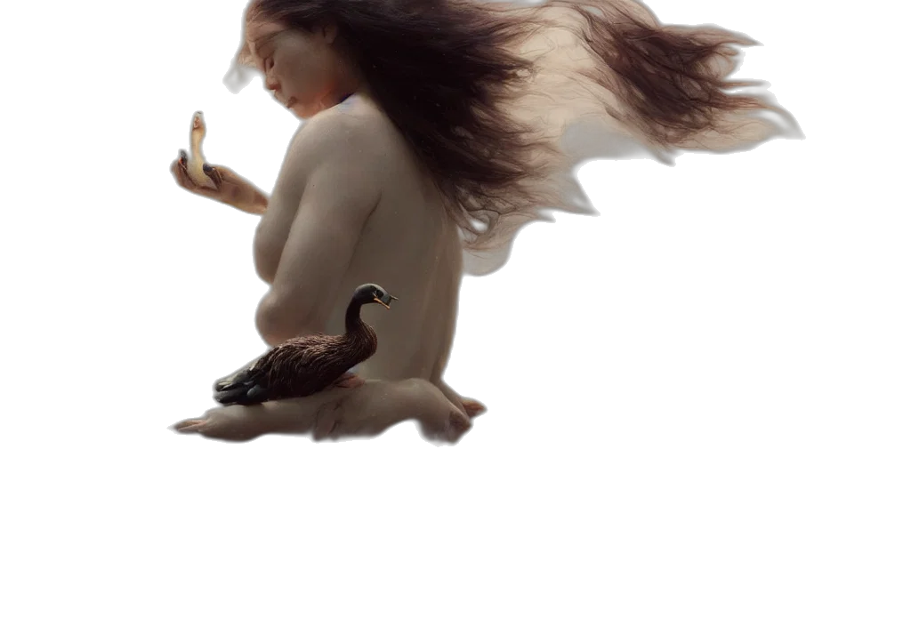 creature, dragon, hair, animal transparent PNG cut-out