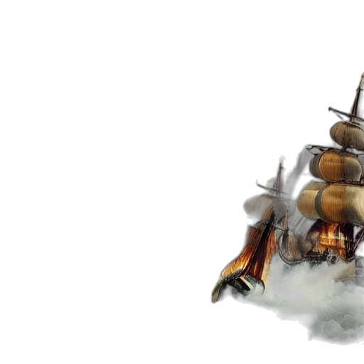 weapon, dragon, sword, concept art, fantasy art, watercolor, 3d render, fog transparent PNG cut-out
