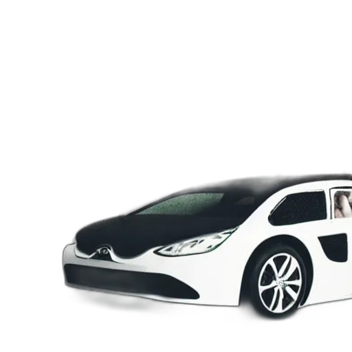 car, robot, 3d render, concept art transparent PNG cut-out