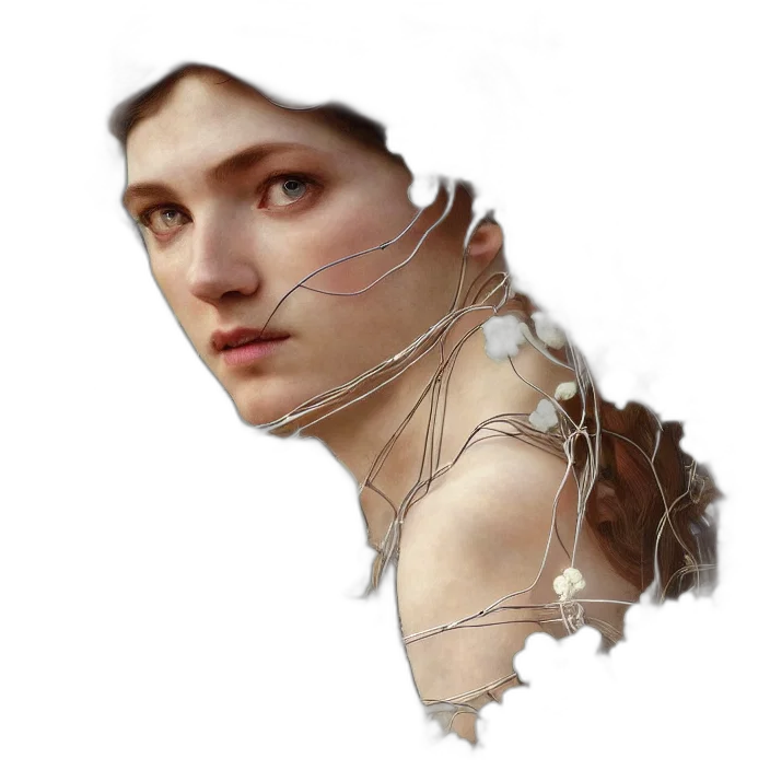 face, crown, mask, robot transparent PNG cut-out