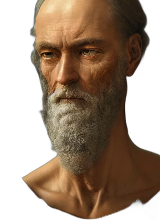 face, staff, photorealistic, 3d render transparent PNG cut-out