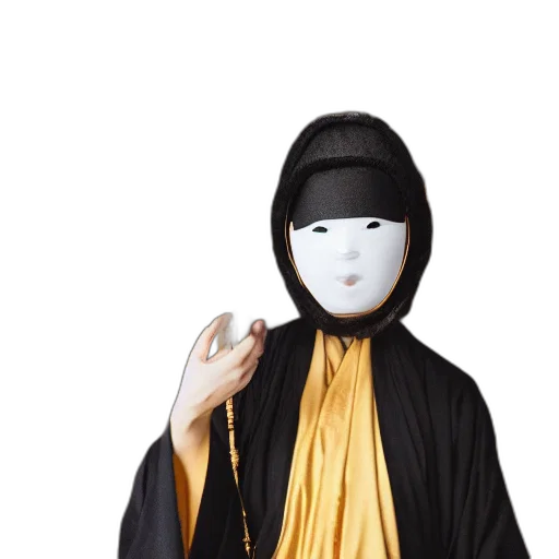 mask, jacket, dress, face transparent PNG cut-out