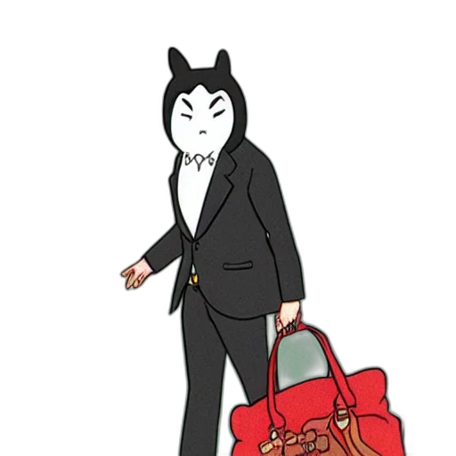 mask, staff, jacket, concept art transparent PNG cut-out
