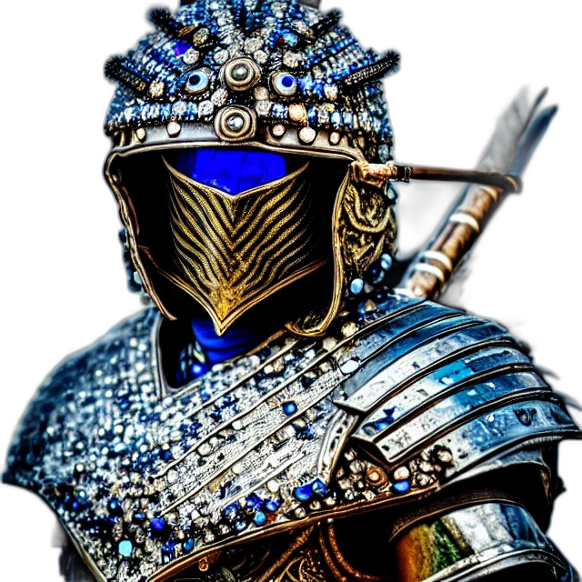 sword, mask, crown, weapon, fantasy art, 3d render, concept art, pixel art transparent PNG cut-out
