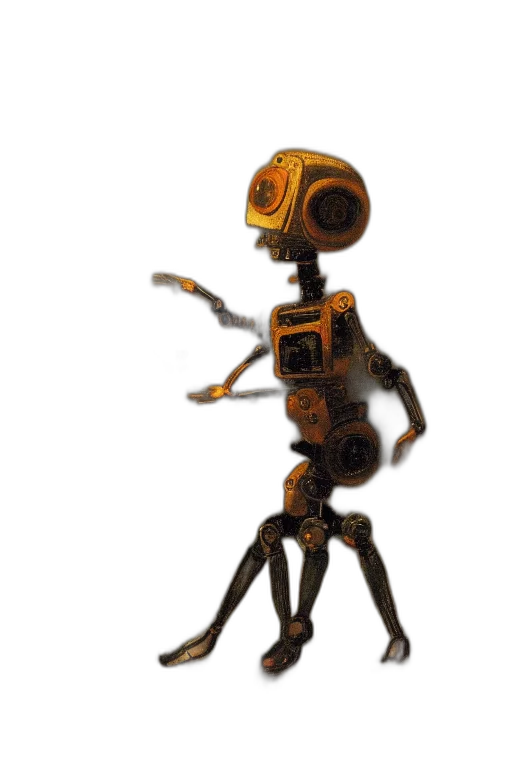 robot, staff, creature, animal, concept art, 3d render, pixel art, fantasy art transparent PNG cut-out