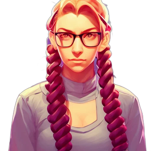 staff, hair, jacket, face transparent PNG cut-out