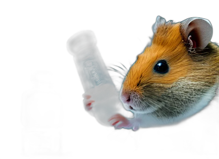 bottle, animal, weapon, creature, photorealistic, 3d render, concept art, film transparent PNG cut-out