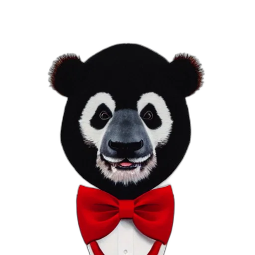 animal, mask, staff, face, 3d render, cartoon, concept art, pixel art transparent PNG cut-out