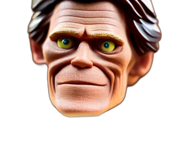 face, mask, creature, hair, 3d render, photorealistic, concept art, willem transparent PNG cut-out
