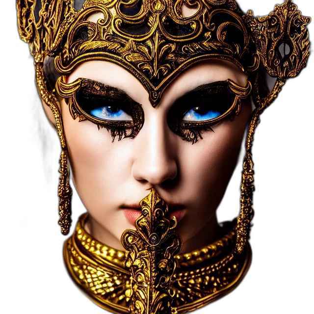 mask, crown, face, jewelry transparent PNG cut-out