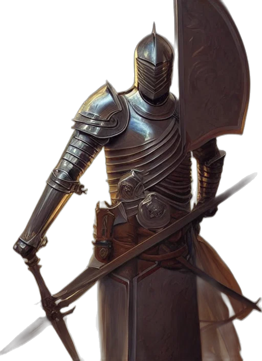 sword, staff, weapon, robot, concept art, fantasy art, 3d render, photorealistic transparent PNG cut-out