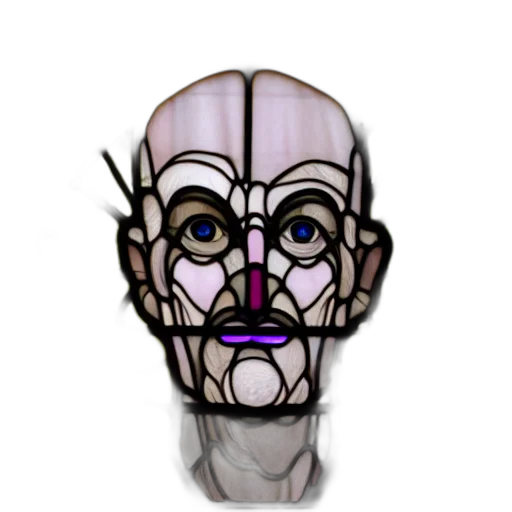 mask, face, robot, jewelry, 3d render, cyberpunk, cartoon, concept art transparent PNG cut-out