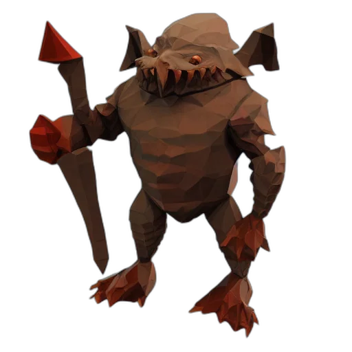 creature, staff, animal, dragon, concept art, 3d render, fantasy art, pixel art transparent PNG cut-out