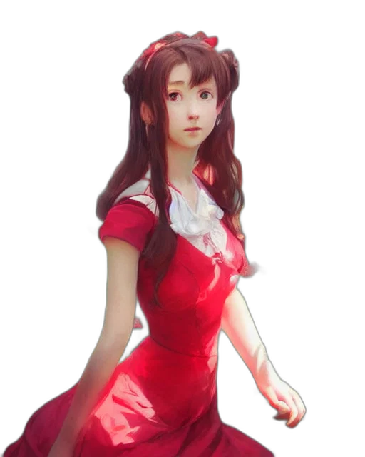 dress, staff, concept art, fantasy art transparent PNG cut-out
