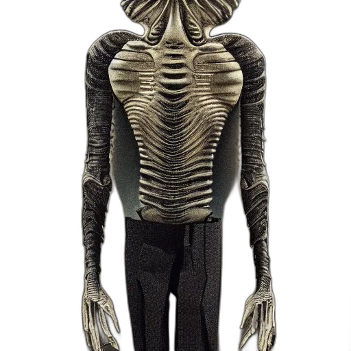 mask, creature, robot, jacket transparent PNG cut-out