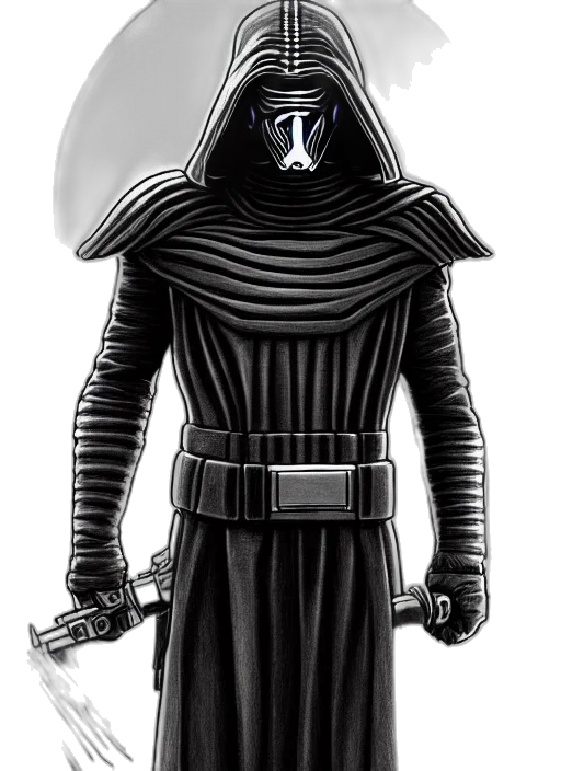 staff, mask, jacket, concept art transparent PNG cut-out