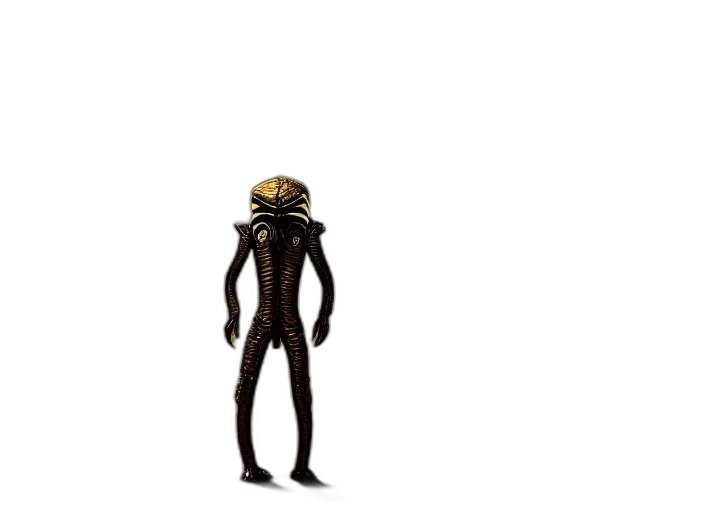 creature, robot, animal, mask, concept art, pixel art, 3d render, outer space transparent PNG cut-out