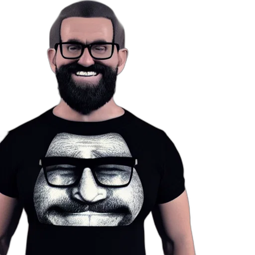 face, mask, 3d render, cartoon transparent PNG cut-out