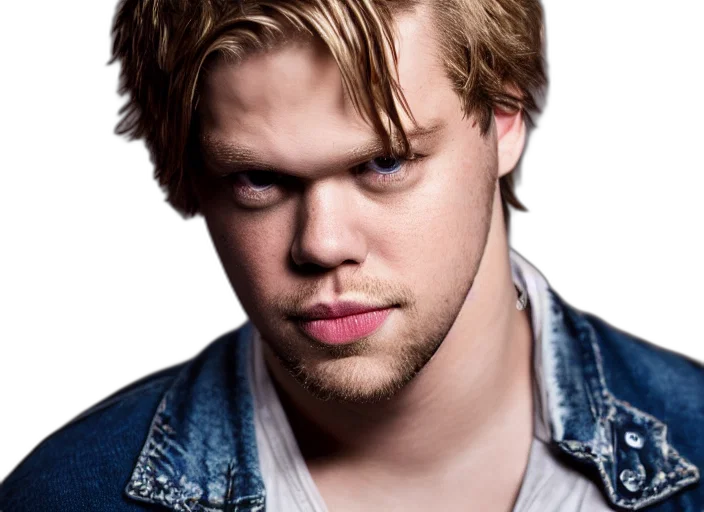 face, hair, photorealistic, photo, still, chord, overstreet, studio transparent PNG cut-out