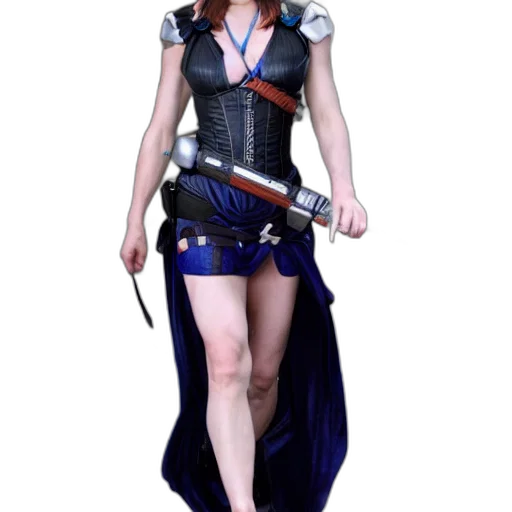 sword, staff, dress, concept art transparent PNG cut-out