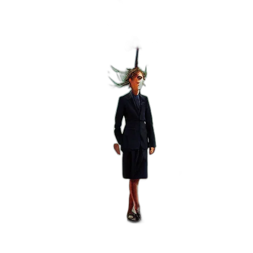 hat, staff, dress, creature, 3d render, concept art, pixel art, fantasy art transparent PNG cut-out