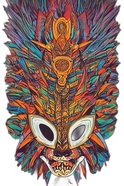 mask, jacket, crown, face transparent PNG cut-out