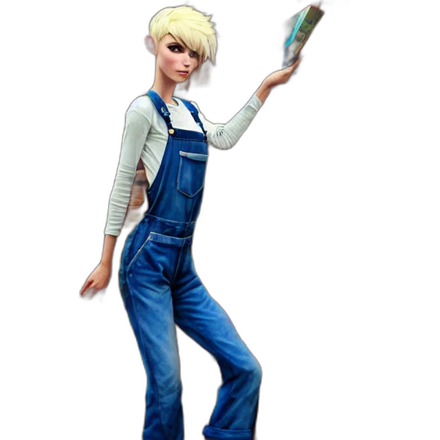 staff, jacket, concept art, 3d render, cartoon, fantasy art, full, body transparent PNG cut-out