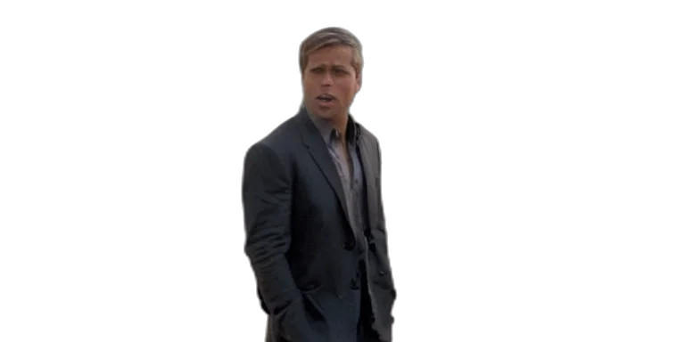 jacket, face, hair, staff transparent PNG cut-out