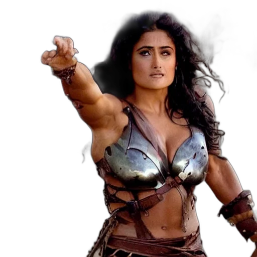 epic, photo, muscular, salma transparent PNG cut-out