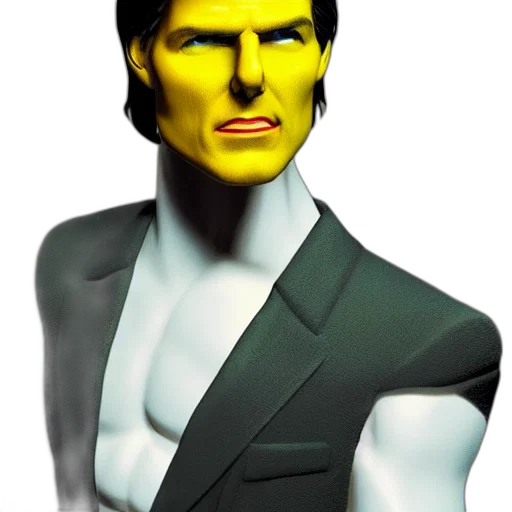 face, mask, robot, jacket, 3d render, concept art, comic book art, photorealistic transparent PNG cut-out