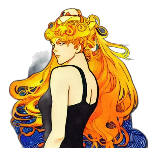 crown, dress, hat, hair, pixel art, concept art, anime, fantasy art transparent PNG cut-out