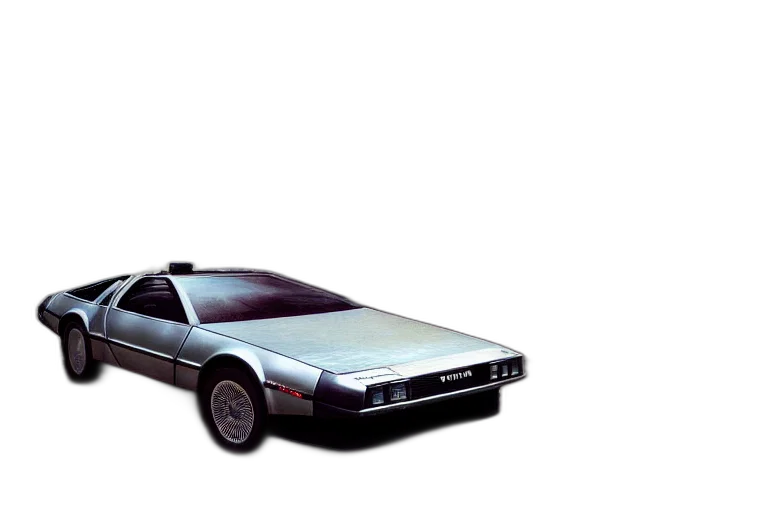 car, concept art, vaporwave, 3d render transparent PNG cut-out