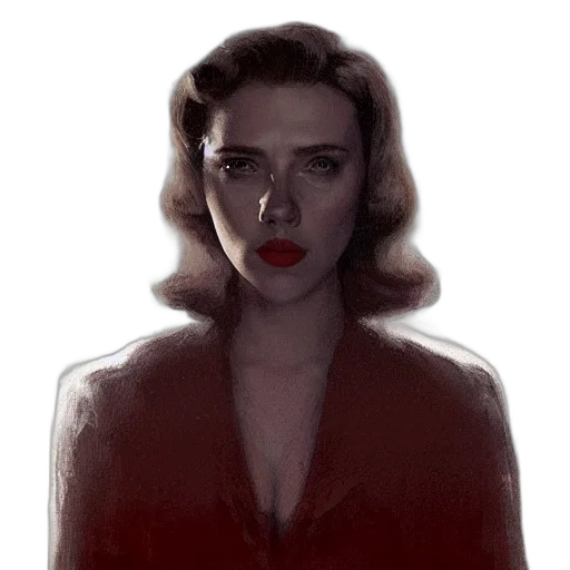 face, jacket, dress, jewelry, comic book art, concept art, photorealistic, oil painting transparent PNG cut-out