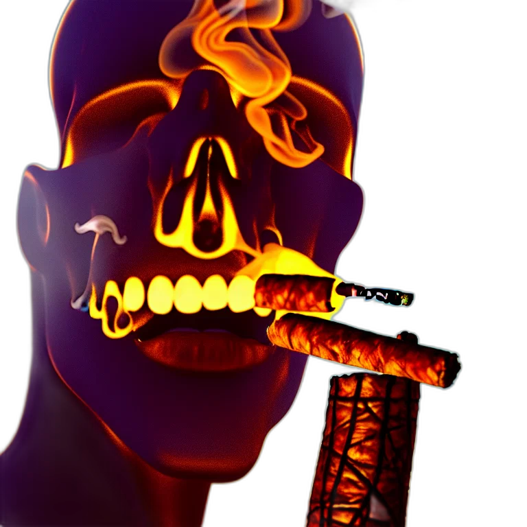 staff, mask, face, weapon, concept art, vaporwave, 3d render, photorealistic transparent PNG cut-out