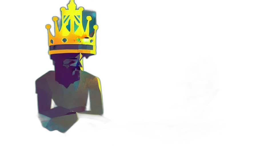 crown, hat, concept art, 3d render, fantasy art, photorealistic, king, laying transparent PNG cut-out